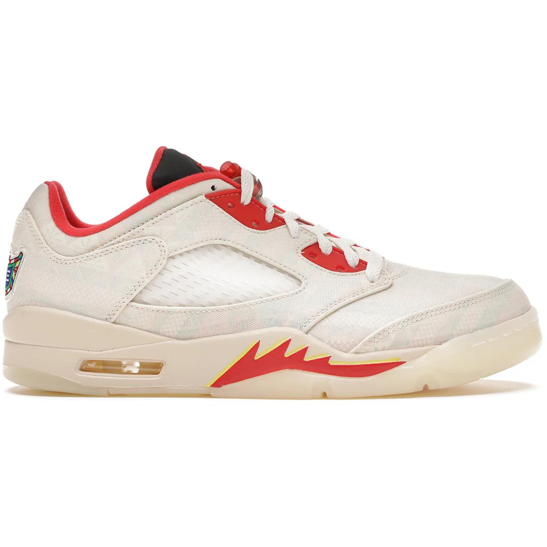 

Унисекс баскетбольные кроссовки Air Jordan 5 Retro Low Chinese New Year Tear-Away DD2240-100 38