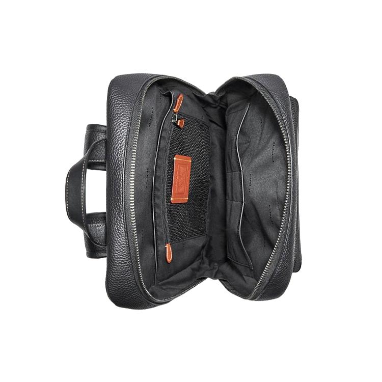 New COACH Gotham Canvas With Leather Travel Bag Backpack Large Size Men's Black Copper C5323-JIBLK