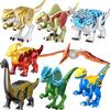 Jurassic World Park Dinosaurier Bausteine Figur Kinder Spielzeug Geschenk Set
