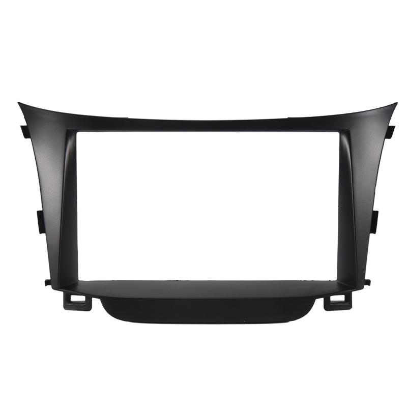 Portable 1 Set Car 2 Din Car Radio Stereo Fascia Dash Frame Panel Adaptor For Hyundai I30 2011