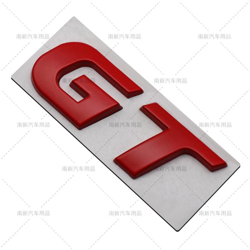 GT Car Stickers for Kia, Peugeot and Hyundai Modified Metal Car Stickers