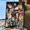 Новый   Деревянный пазл из аниме Набор 1000 деталей Игрушка от стресса Декор для стены Постер Игрушка из аниме Идеальный подарок