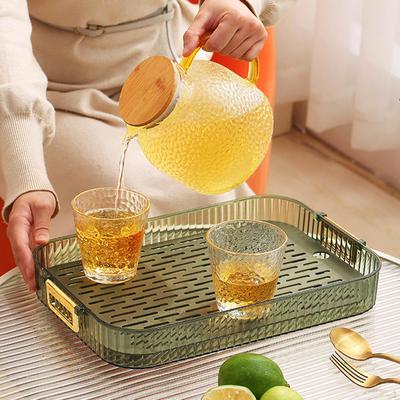 Decorative Serving Tray Drainer Dish Drying Rack Dessert Organizer Snack Candies Plate