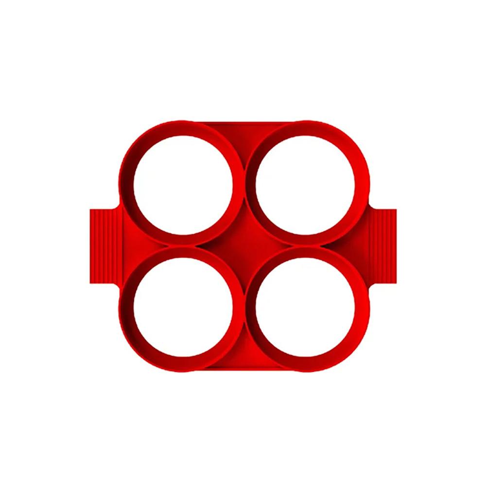 

Силиконовая форма для жарки яиц с 4 отверстиями, антипригарная форма для изготовления блинов, форма для приготовления яиц в форме цветка в форме сердца, формы для колец для яиц