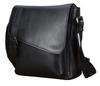 Masa Kawa Genuine Leather Shoulder Bag for Men, Crossbody Messenger Bag, Vertical Style, Lightweight, Waterproof, Perfect for Commuting, School, or
