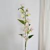 Fake Flowers Bouquet Bendable Silk Fake Flowers Vase Arrangement Flowers Realistic For Photography Props Home Decoration Office