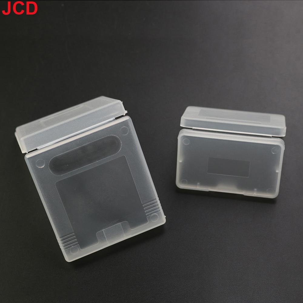 10pc Plastic Game Card Cases for Game Boy Color GBA GBC GBP  Dust Cover Cartridge Gaming Cards Anti-Dust Clear Protective Box