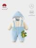 Combinaison d'hiver en coton épaissi pour bébés et tout-petits – Mignon design dessin animé pour les sorties au chaud