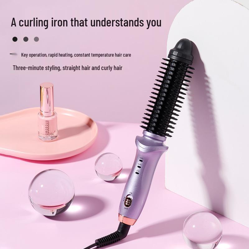 Constant Temperature Hot Air Brush & Automatic Hair Curler for Wet and Dry Use