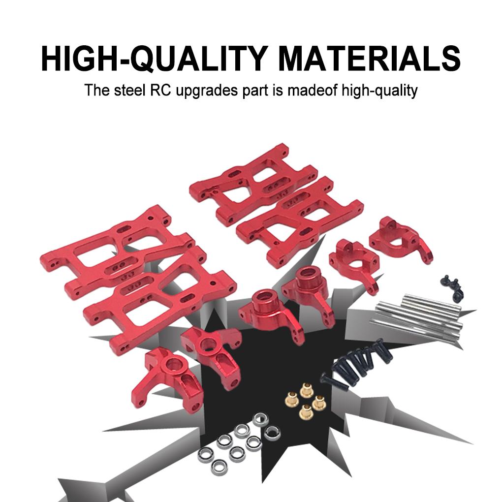 RCGOFOLLOW Front Rear Upper Suspension Arm Stable Rc Front Rear Upper Suspension Arm For 1/14 144001 On-Road Vehicles