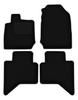 Black Velour Floor Mats For: Isuzu D-MAX III Pickup (2019-)