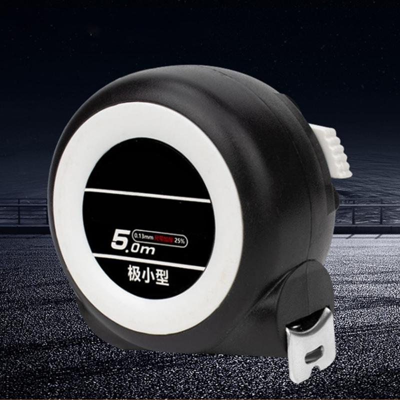 Ruletă cu blocare automată 3/5/7.5/10m Ruletă portabilă cu clips de spate Riglă metrică profesională pentru industrie