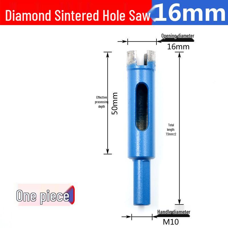 Diamantbeschichtete Lochsäge für Marmor, Granit, Stein, Fliesen und Glas