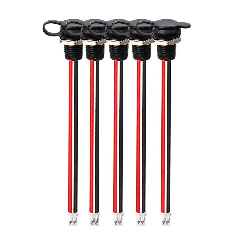 1-10PC Type-C Jack Female Charging Port Waterproof with Carabiner Female Charging Port Waterproof Female Dock Charger Connector