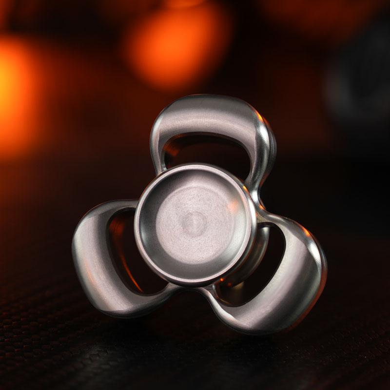 

Hand Fidget Spinner Roller Stainless Steel Metal Fingertip Spinning Top Tip Gyro Edc Relieve Stress Reducing Toys Anti Anxiety