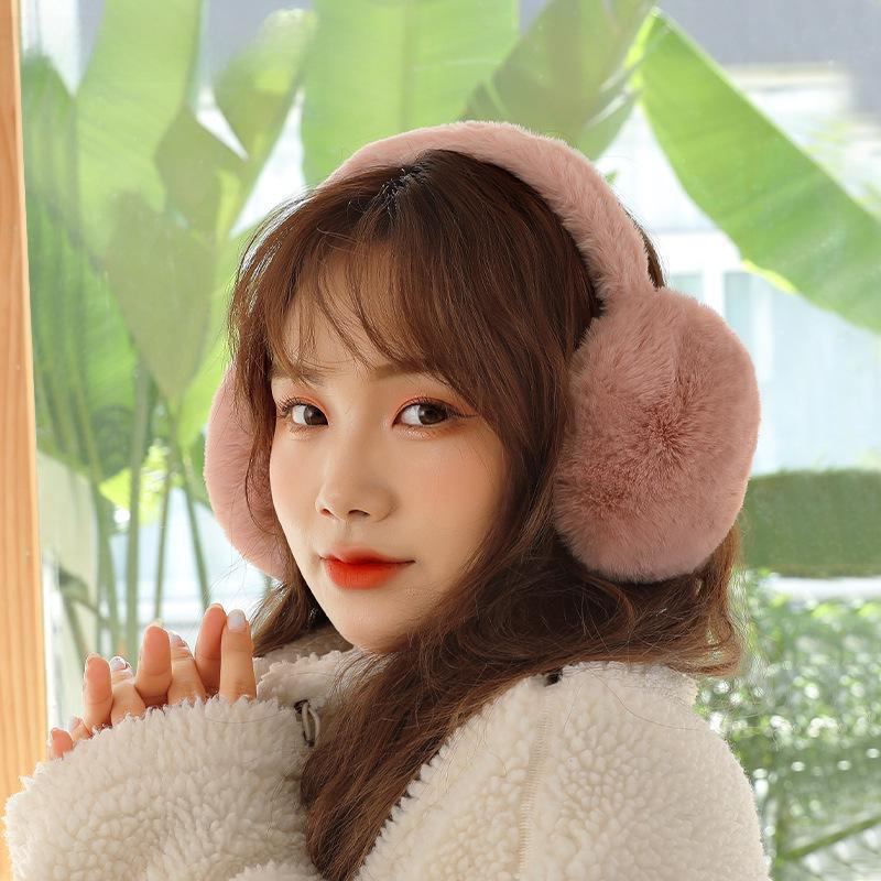 "Unisex Foldable Winter Earmuffs with Detachable Memory Headband"