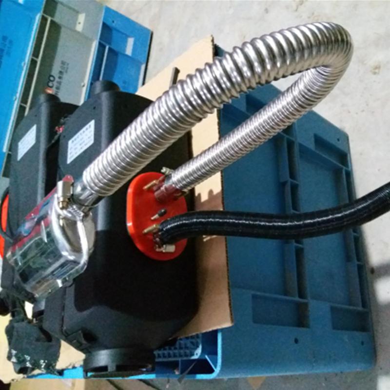 60-300cm Air Parking Heater High Heat Dissipation Stainless Steel Exhaust Tube Air Diesels Parking Tank Car Heaters Accessories