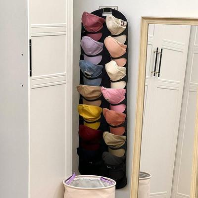 Hat Racks for Baseball Caps Organizer Visible Save Spacing Felt Rack