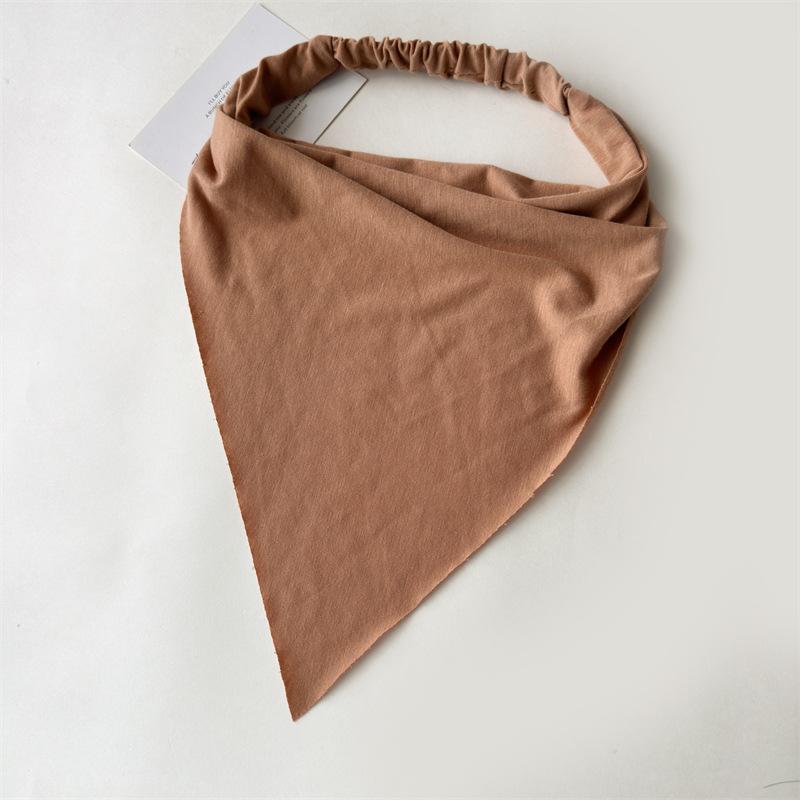 Böhmisches Muster Dreieckiges Haartuch Retro Ethnisch Bedruckt Schützende Kopfbedeckung Integriertes Gummiband Mode Outdoor Tuch