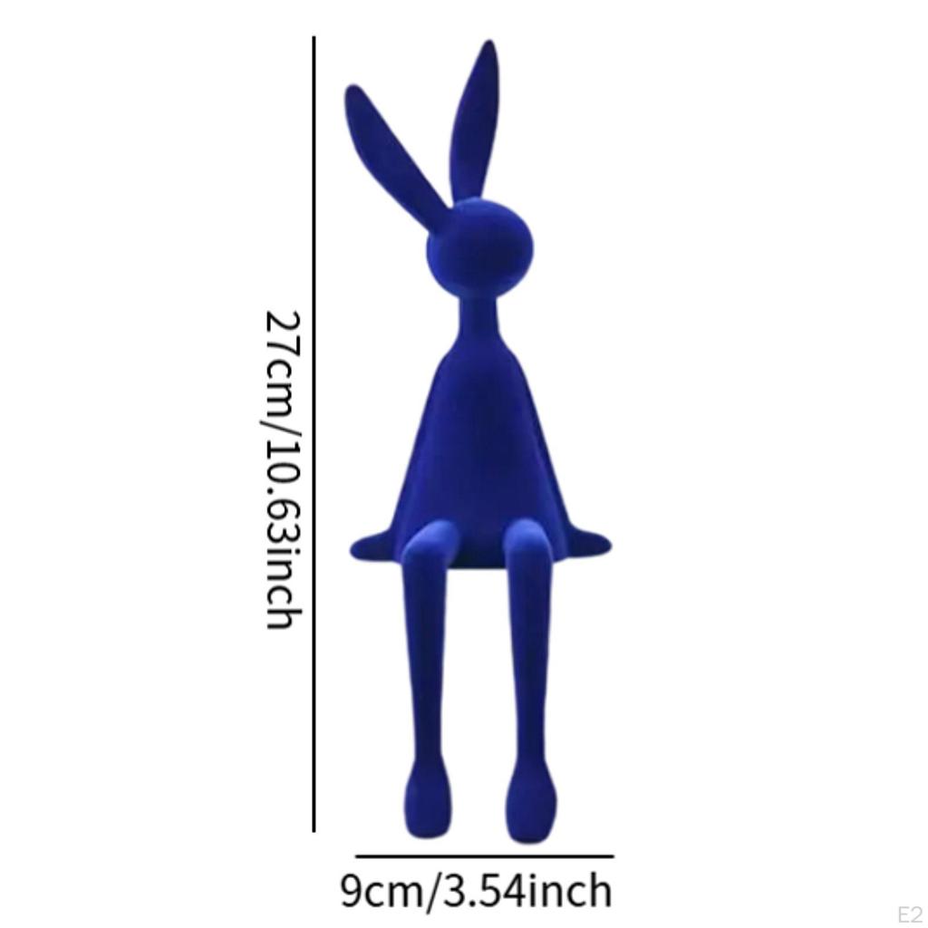 Figurine Iepuraș pentru Expunere Sculptură Animal Raft Birou