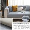 Lambswool Sofa Cushion Non-slip Leather Sofa Cover Cover Simple Winter Warm Thick Plush Cushion Cover Cloth