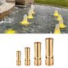Brass Bubbling Fountain Water Landscaping Garden Park Hotel Pond Pool Decorative Sprinkler Nozzle 3/4" 1" 1.5" 2" Male Thread