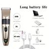 Electric Hair Trimmer Shaver Home Trimmers for Men Hair Clipper Professional Rechargeable Shavers Barber Hair Cutting Machine