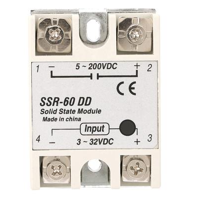 Relè a stato solido DCDC SSR60DD 60A 332VDC a 5200VDC SSR