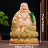 Harz Maitreya Buddha Statue Chinesischer Stil Buddha Statue Ornament Haushalt Verehrte Statue Heimdekoration Wohnzimmer Dekoration