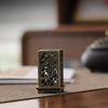 Square Vertical Incense Burner Small Xiangyun Alloy Incense Burner Indoor Aromatherapy Home Incense Burner Ornaments