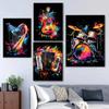 Classic Fashion Instruments Piano Guitar Music Festival Poster Canvas Paintings Wall Art Pictures Music Studio Home Decor