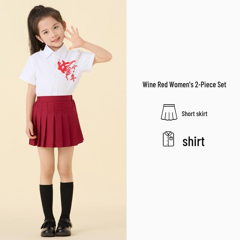 Children's Day Cheerleading and Choir Performance Outfits for Primary School and Kindergarten