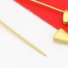 10Pcs Safety Pins for Clothes Golden Clothing Pins Heavy Duty Alloy Safety Pins for Clothes Sewing Craft Securing Thick Fabrics