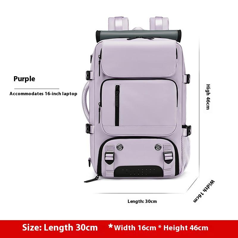 Travel Backpack Women's Large Capacity Ultra Lightweight Multifunctional Luggage Bag Hand Crossbody Travel Men's Backpack