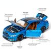 Fashion Toys Diecast 1 /32 Alloy Sports Car Model Pendant Toy With Sound Light Metal Return Force Toy Cars Model Car Christmas Toys 
