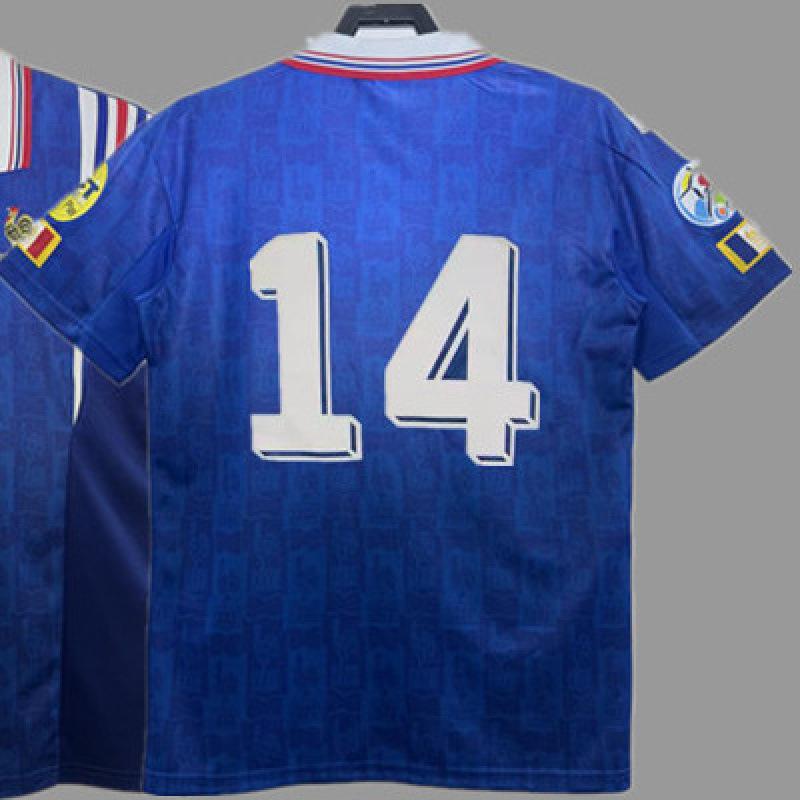 Vintage Jersey Classic Football Jersey National Team Jersey Zidane Henry Mbappe Cantona Ribery Jersey