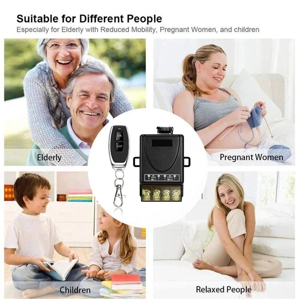8V-72V Remote Control Switch High Power Wireless Controller Smart Switch  LED Lamp Controller