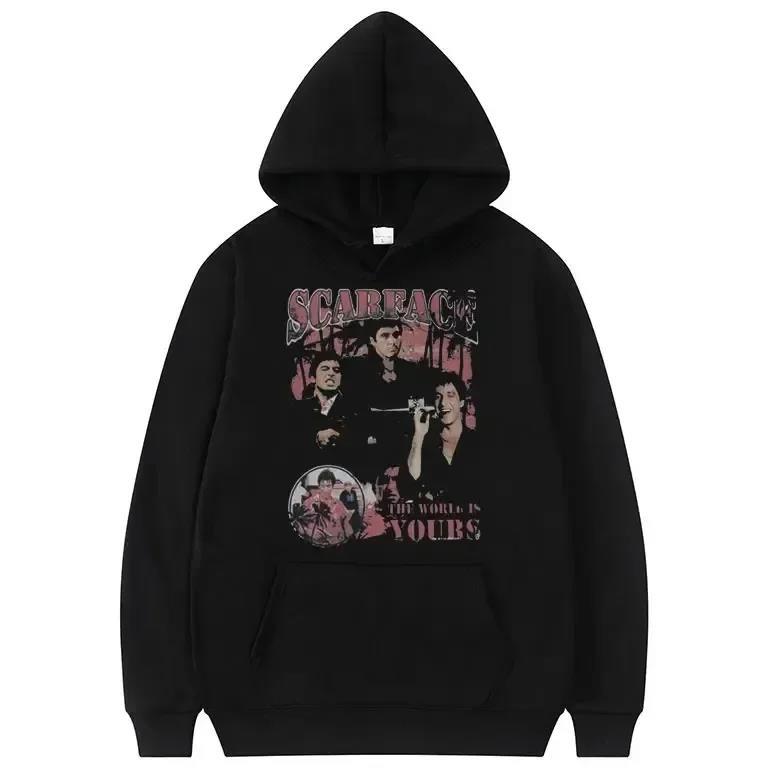 Movie Scarface Tony Montana Graphic Hoodie Men Women