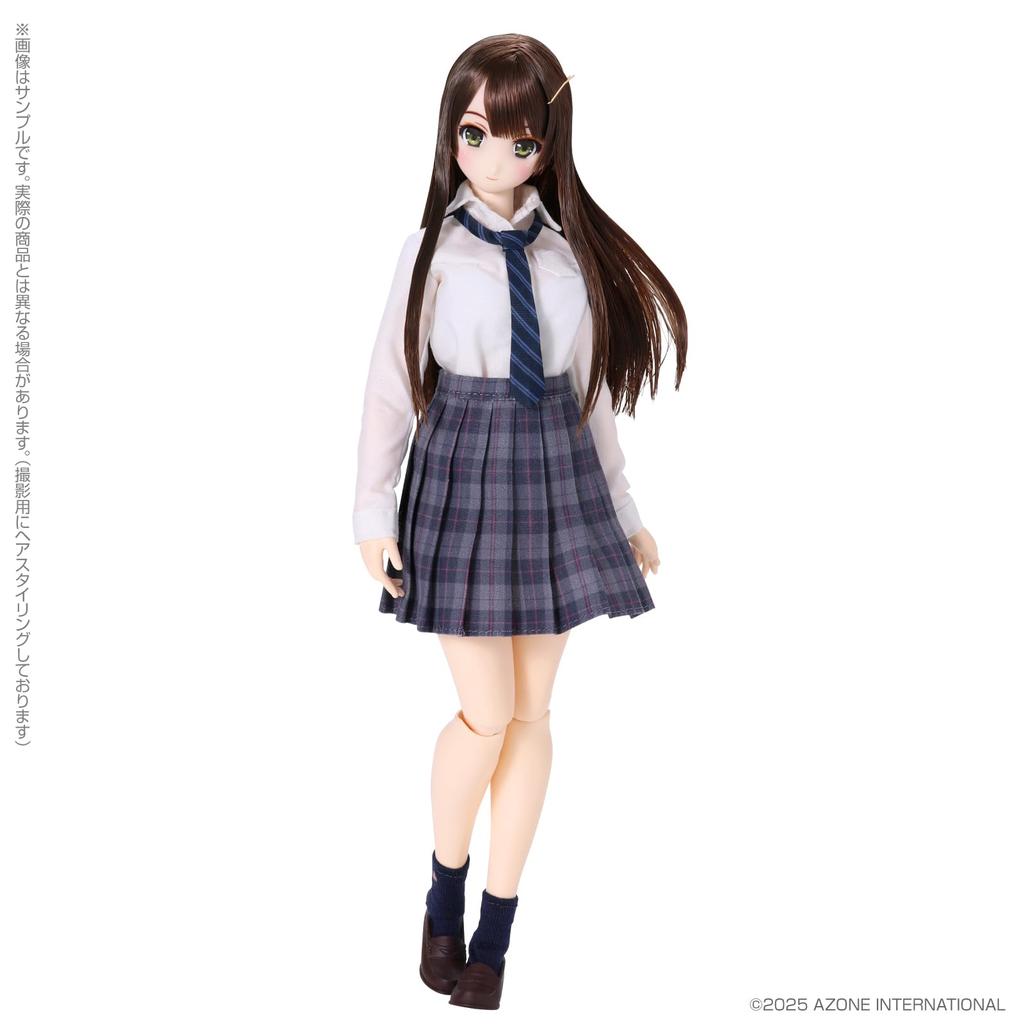 Azone International Kazuharu Kina School Uniform Collection Yui Scale Movable 248mm 1/6 Pre-painted Doll, Approx.
