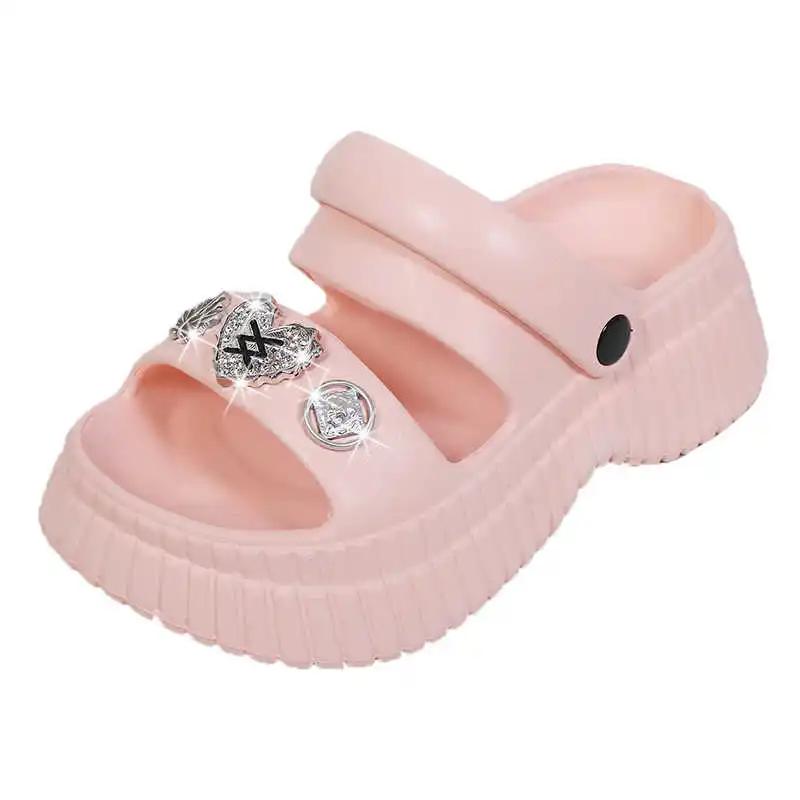 Fashion Ribbon Slingback Skate Shoes Platform Heels For Women Red Shoes Woman Medium Heel Sneakers Sports Outings Universal Brand