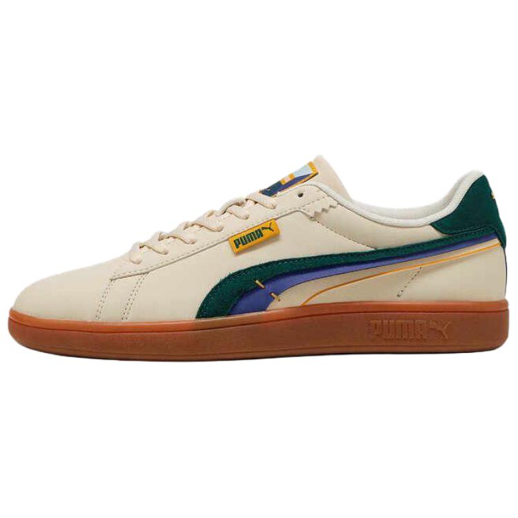 New PUMA Smash 3.0 Low Top Skateboard Shoes Unisex Beige