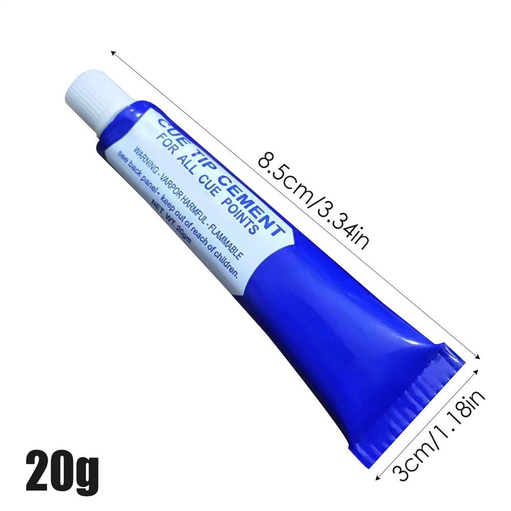 

Cue Stick Tip Repair Glue Pool Cue Repairers Cue Tip Glue Pool Cue Maintenance Slow Drying For Repairing Wood Fiber Leather