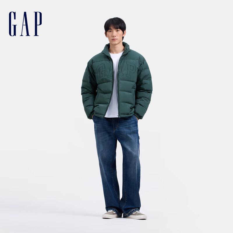 Gap Unisex American Style Windproof Stand-Collar Down Jacket
