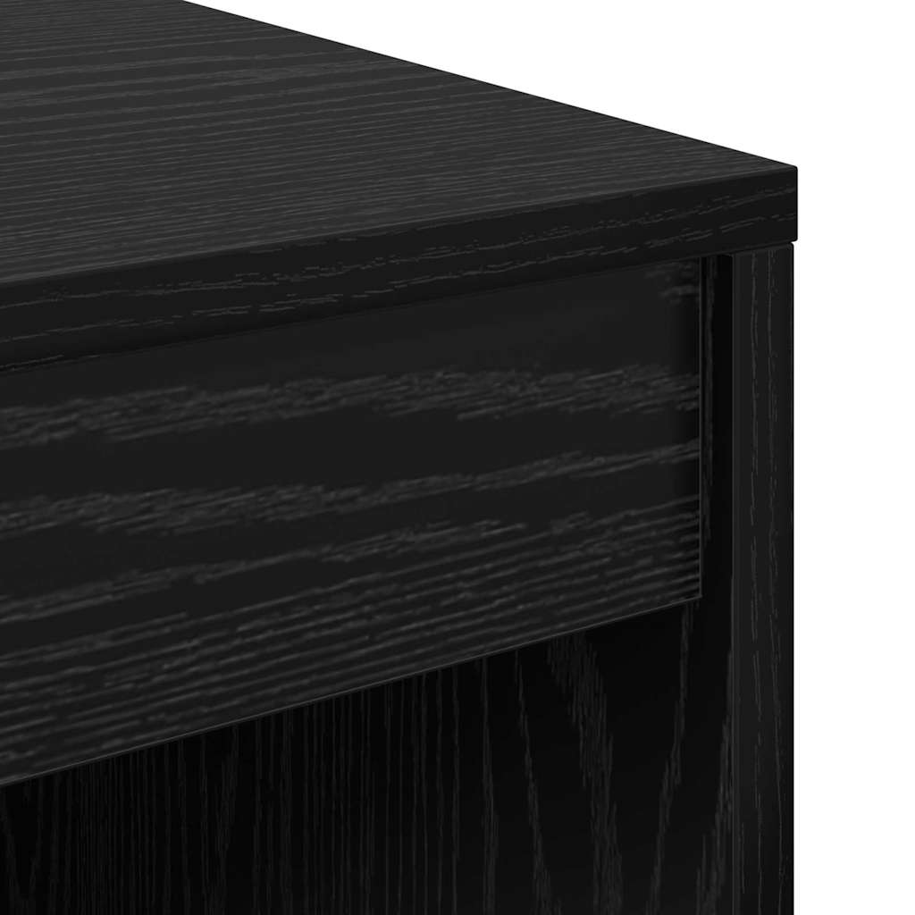 Desk Black Oak Look 60 x 50 x 76 cm