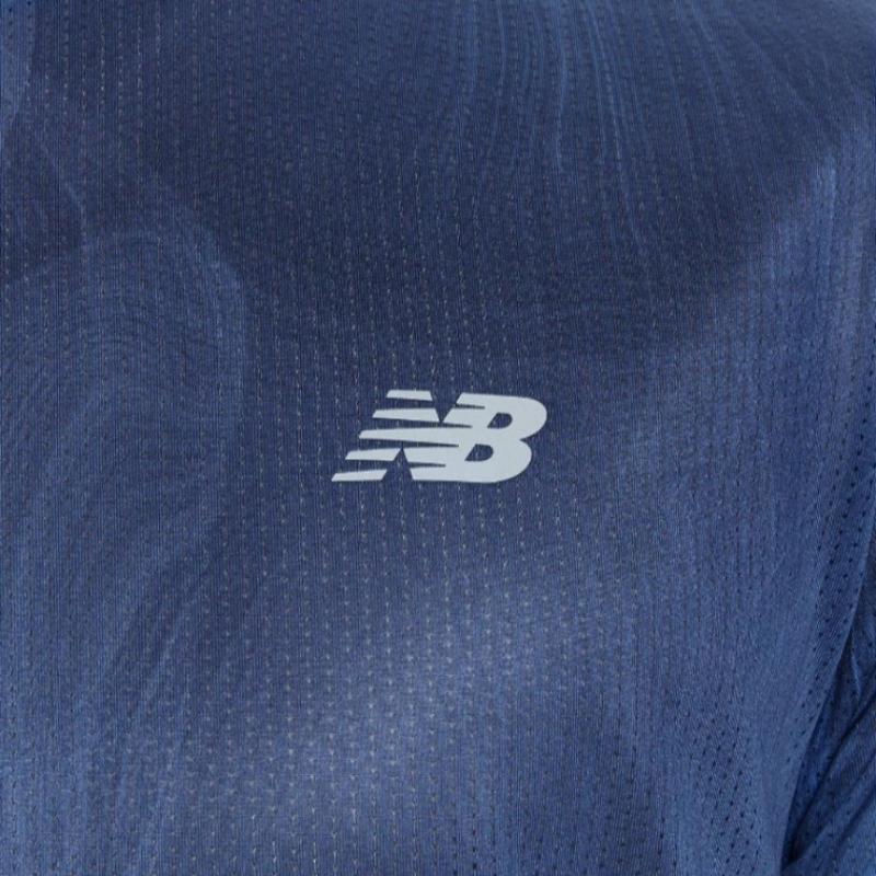 New Balance Nqj Nbnee4p141 50 Men Athletics Print Running Short Sleeve Tee