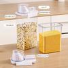 Transparent Measuring Cup Grain Sealed Storage Jar Multipurpose Large Capacity Bottles For Cereal Mung Beans