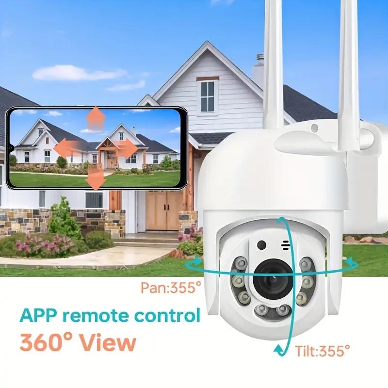 3MP 4K IP Camera 3MP Speed Dome Auto Tracking PTZ Camera Smart Home Outdoor Wireless WIFI Camera Surveillance Monitor
