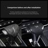 Car Gear Lever ABS Protective Cap Carbon Fiber Cover Accessories For Honda Civic Accord Crosstour Spirior Odyssey Avancier UR-V Akd256