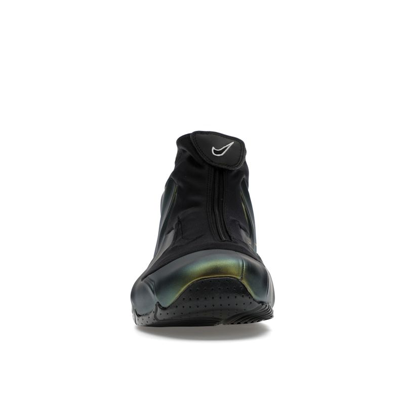 Nike Air Flightposite Metallic Gold 2024 Men Sneakers Black Metallic-Silver White FV5582-700