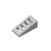 MOC 10PCS 61409 Slope 18 2x1x2/3 With Grille Building Blocks Kit Idea Bricks Educational Idea DIY Toy Children Birthday Kid Gift